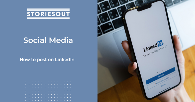How to post on LinkedIn