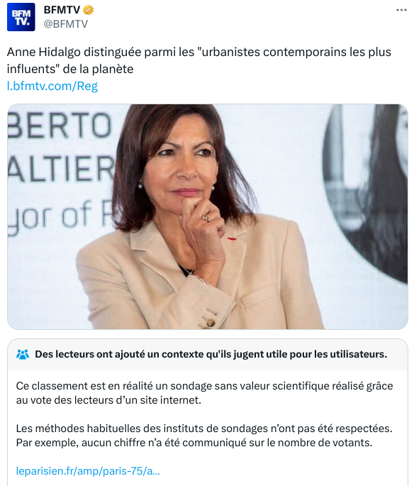 Note de communauté utile