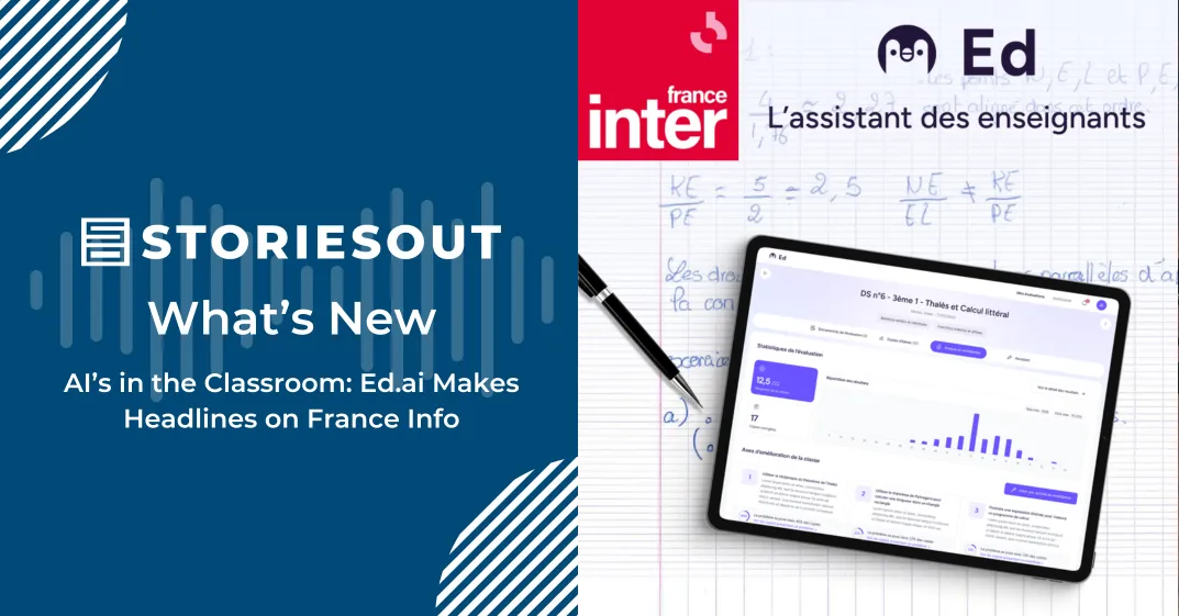 AI’s in the Classroom: Ed.ai Makes Headlines on France Info