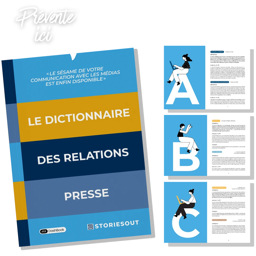Dictionnaire image banner site web Le dictionnaire des relations de presse